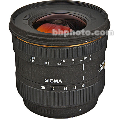 SIGMA - 美品 SIGMA シグマ 10-20mm 4-5.6 EX DC HSM ニコンの+