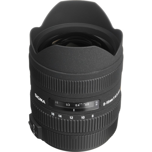 Sigma 8-16mm f/4.5-5.6 DC HSM Ultra-Wide Zoom Lens 203205 B&H