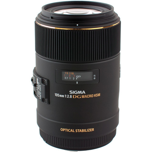 Sigma 105mm f/2.8 EX DG OS HSM Macro Lens for Sigma SA 258110