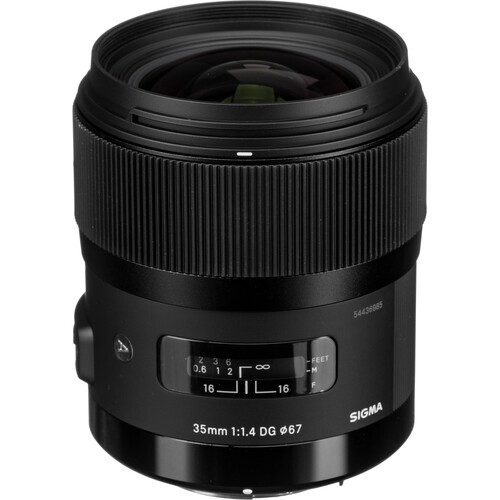 Sigma 35mm f/1.4 DG HSM Art Lens for Pentax K 340109 B&H Photo