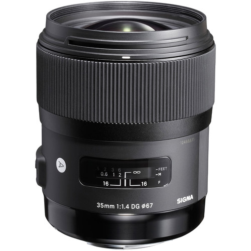 Sigma 35mm f/1.4 DG HSM Art Lens for Sony A 340205 B&H Photo
