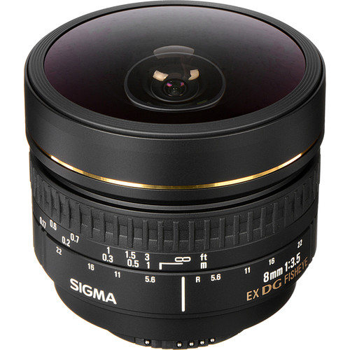 SIGMA 8MM F/3.5 EX DG CIRCULAR FISHEYE L
