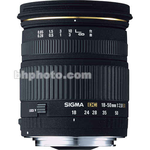 Sigma 1850mm f/2.8 EX DC Macro Lens for Canon Digital EOS