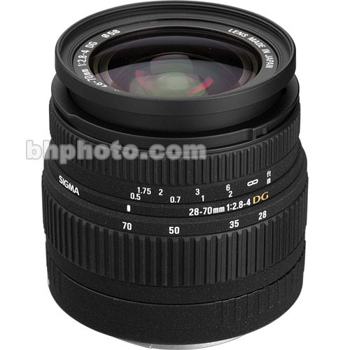 Sigma Zoom W/ATelephoto 2870mm f/2.84 Compact High 634101 B&H