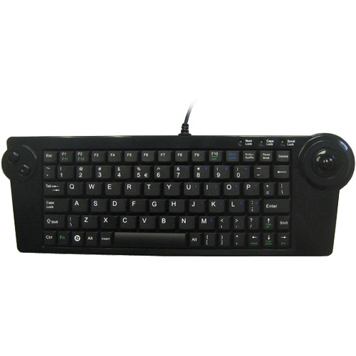 Solidtek Super Mini USB Keyboard with Trackball KB4200BU B&H