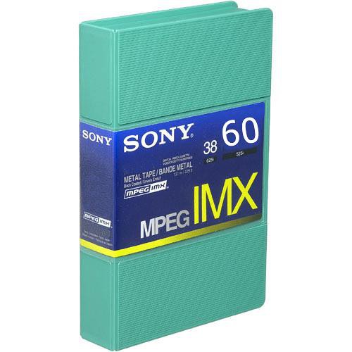 Sony BCT60MX MPEG IMX Video Cassette Small