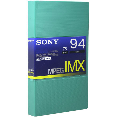 Sony BCT94MXL MPEG IMX Video Cassette Large