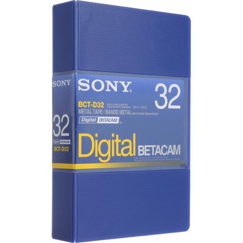 Sony BCT-D32 32 Minute Digital Betacam V