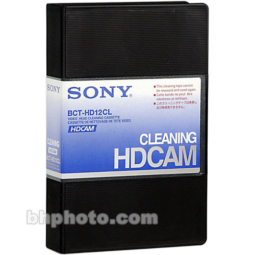 Sony BCTHD12CL Cleaning Cassette BCTHD12CL/US B&H Photo Video