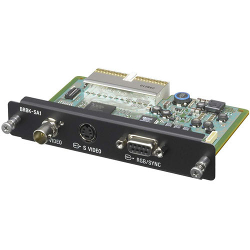 Sony Analog SD Output Card BRBKSA1 B&H Photo Video