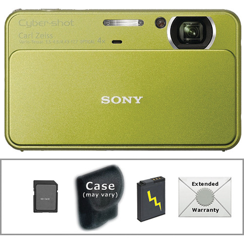 Sony Cybershot DSCT99 Digital Camera with Deluxe Accessory Kit