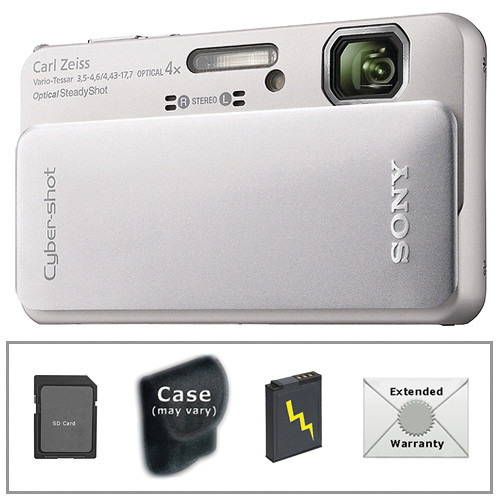 Sony Cyber Shot DSC TX Digital Camera With Deluxe Accessory