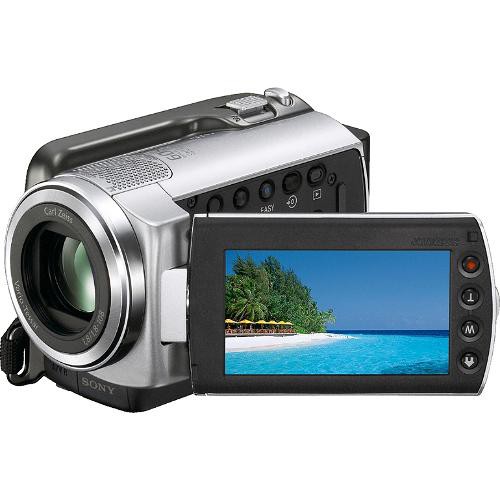 Sony DCRSR67 80GB Handycam Camcorder (Silver) DCRSR67 B&H Photo
