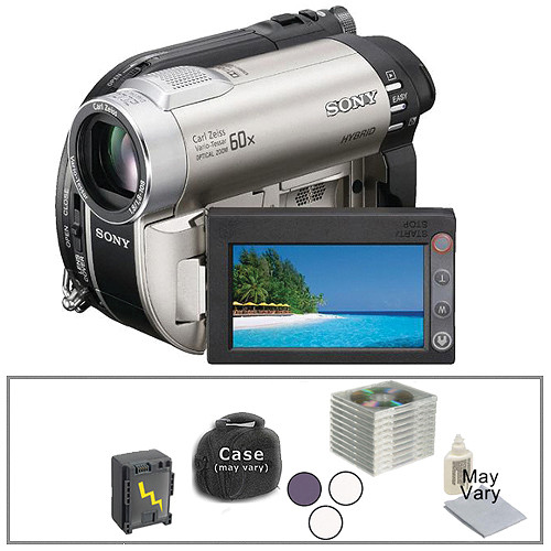 Sony DCRDVD650 DVD Handycam Camcorder Basic Kit B&H Photo Video