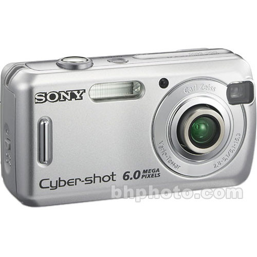 Sony Cybershot DSCS600 Digital Camera DSCS600 B&H Photo Video