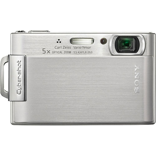 Sony Cybershot DSCT200 Digital Camera (Silver) DSCT200 B&H