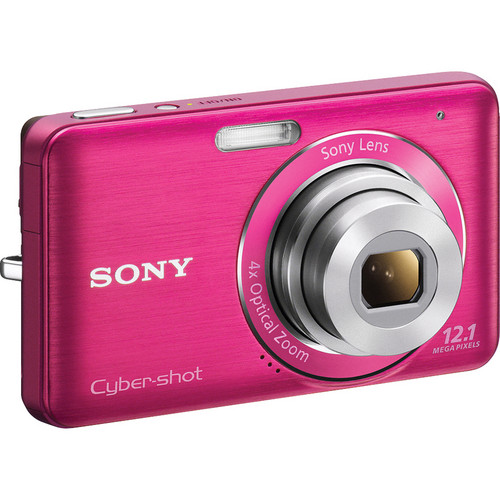 Sony Cybershot DSCW310 Digital Camera (Pink) DSCW310/P B&H