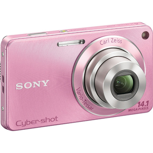 Sony Cyber-shot DSC-W350 Digital Camera (Pink) DSCW350/P B&H