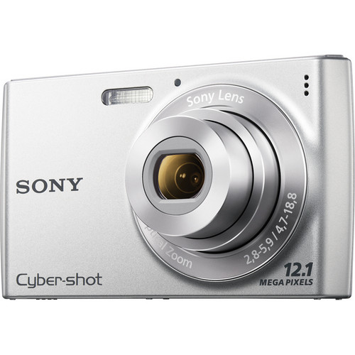 Sony Cyber-shot DSC-W510 Digital Camera (Silver) DSCW510 B&H