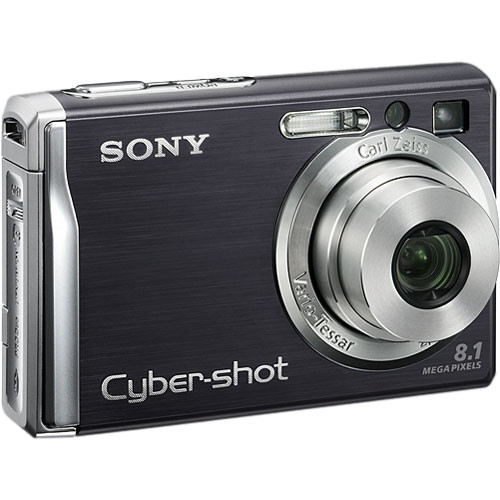 Sony Cybershot DSCW90 Digital Camera (Black) DSCW90B B&H Photo