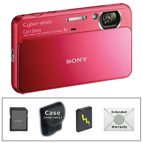 Sony Cybershot DSCT110 Digital Camera with Deluxe Accessory