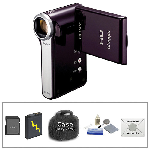 Sony MHSCM5 bloggie Camcorder with Advanced Accessory Kit B&H