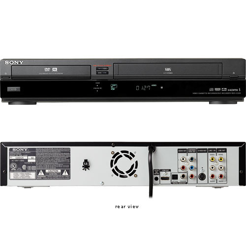 Sony RDR-VX555 DVD/VCR Combo RDR-VX555 B&H Photo Video