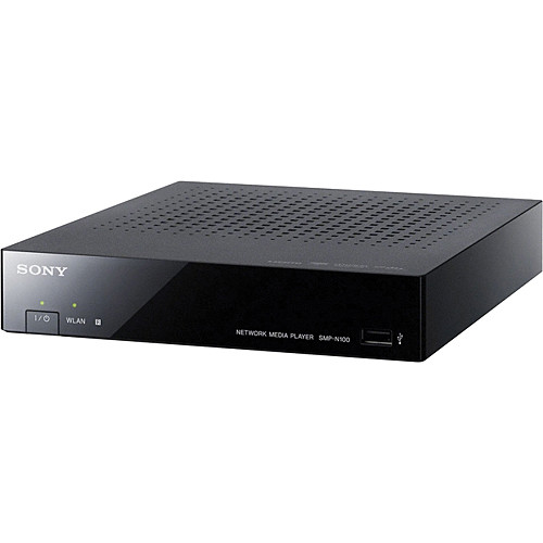 Sony Smp N100 Streaming Media Player With Wi Fi Smp N100 B H