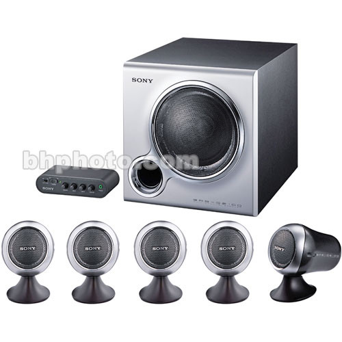 Sony SRS D5100   140W 5.1 Speaker System   6 Peice SRSD5100