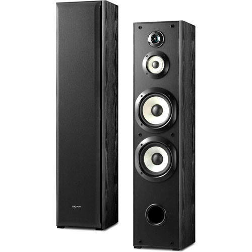Sony Ss F6000 4 Way Floor Standing Speaker Ss F6000 B H Photo