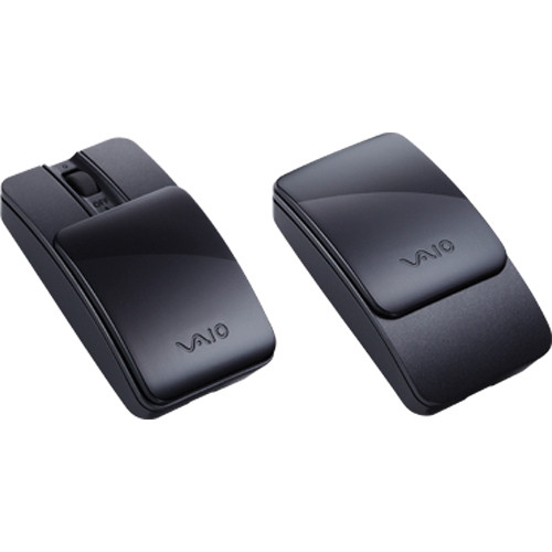 Sony VAIO Bluetooth Slider Mouse (Black) VGPBMS11/B B&H Photo