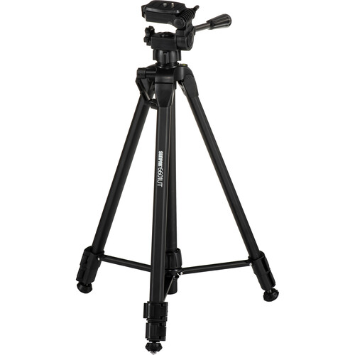 Sunpak 6601UT Tripod with 3-Way Pan-and-Tilt Head
