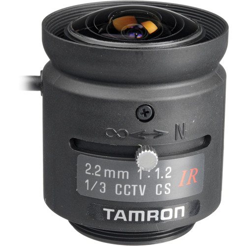 Tamron 13FG22IRSQ CS-Mount 2.2mm Fixed Focal Lens