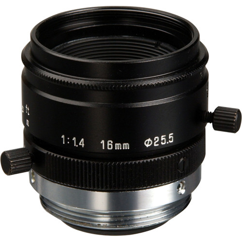 Tamron 23FM16L C-Mount 2/3 16mm F/1.4 High Resolution Lens with Lock