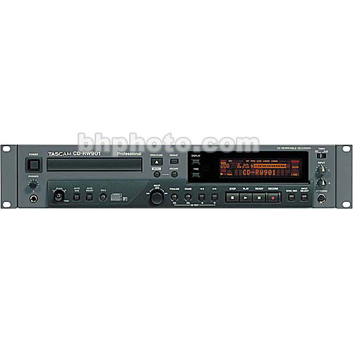 Tascam CDRW901 Professional Rackmount CDR/CDRW CDRW901 B&H