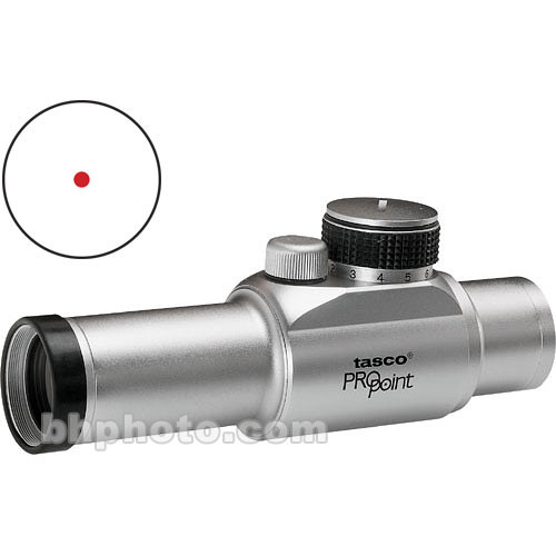 Tasco 1x25 ProPoint Riflescope Silver PDP3ST B&H Photo Video