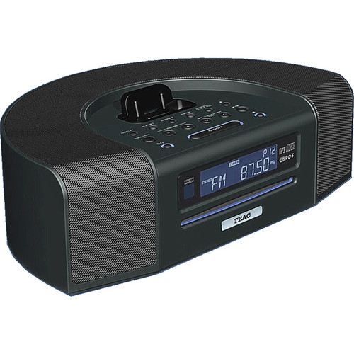 Teac SR-L280I-B iPod/iPhone Dock Table Radio w/ USB SR-L280I-B