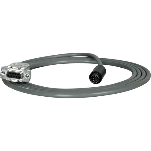 Laird Digital Cinema Plenum Visca Camera Control Cable 9-P D-Sub F to 8-P DIN M 15 Ft