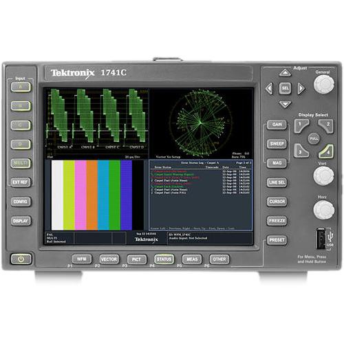 Tektronix 1741C Analog Dual-Standard Waveform Monitor 1741C B&H