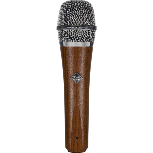 Telefunken M80 Custom Handheld Supercardioid Dynamic Microphone (Cherry Body Chrome Grille)
