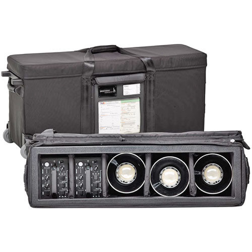 Tenba AWLLC Large Lighting Case with Wheels (Black) 634144 B&H