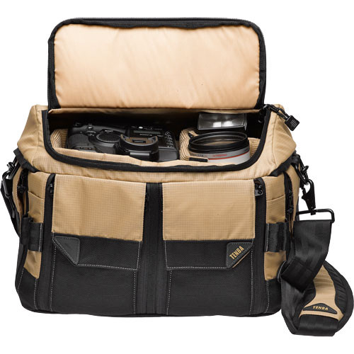 Tenba Response Shoulder Bag, Large (Tan) 638922 B&H Photo Video