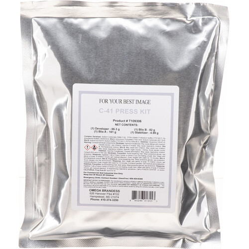 Tetenal C-41 Press Kit (Powder to Make 1L)
