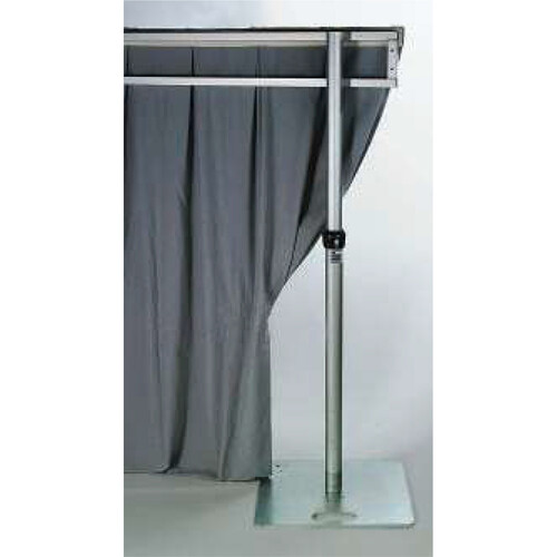 The Screen Works Truss Drapery Panel - 12x6' - Gray