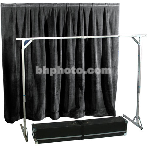 The Screen Works E-Z Fold Tech Surround (15 oz Encore IFR Polyvelour Black)