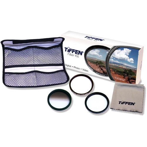 Tiffen 77mm Digital Pro SLR Glass Filter Kit 77DPSLRKIT B&H