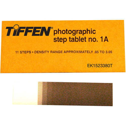 Tiffen #1A Photographic Step Tablet Cali