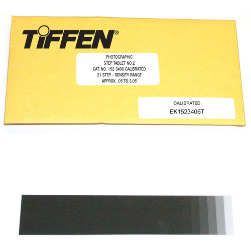 Tiffen #2 Photographic Step Tablet Calib