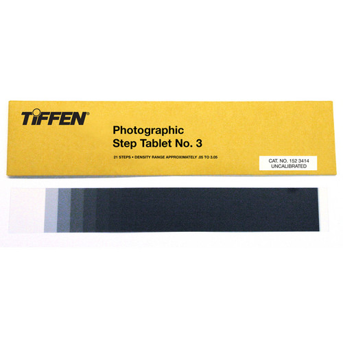 Tiffen #3 Photographic Step Tablet Calib