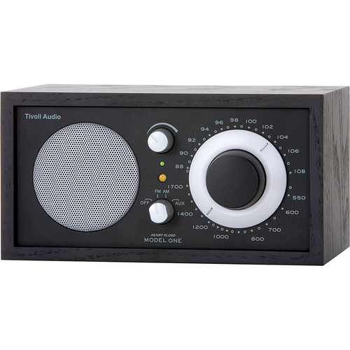 Tivoli Model One AM/FM Table Radio (Black Ash / Black) M1BBS B&H